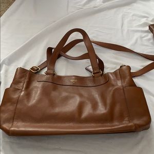 Fossil commuter bag